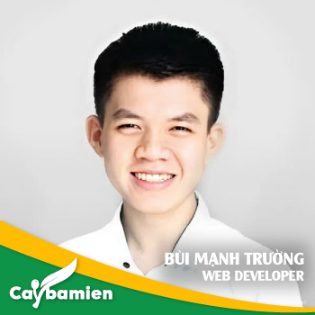 Bùi Mạnh Trường - Web Developer